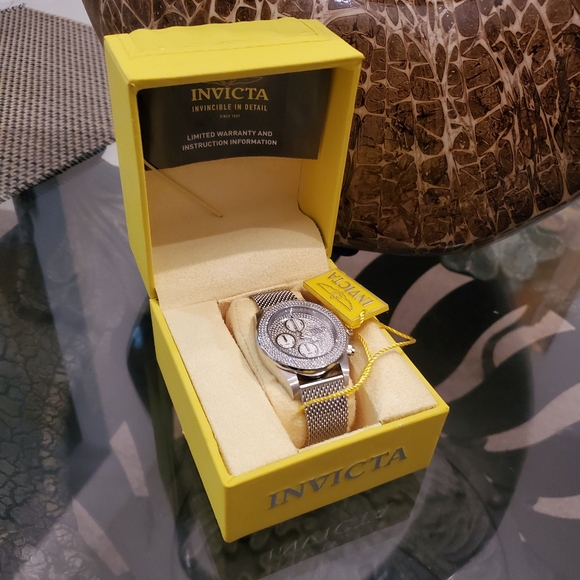 Invicta Wizard Ice Quartz Chronograph Crystal - Picture 5 of 8